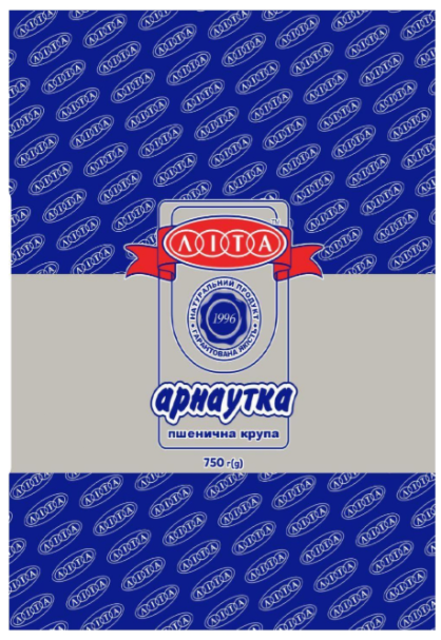 Крупа пшенична Арнаутка ЛІТА, 750 г